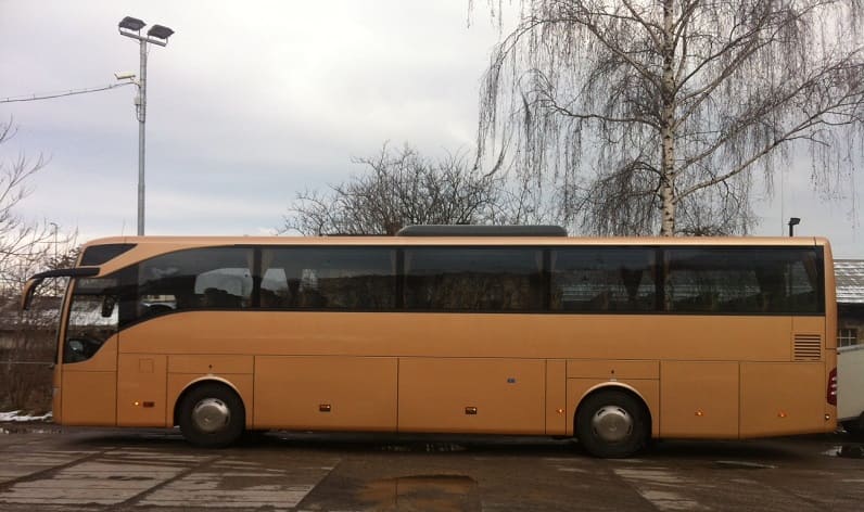 Schwyz: Buses order in Einsiedeln in Einsiedeln and Switzerland